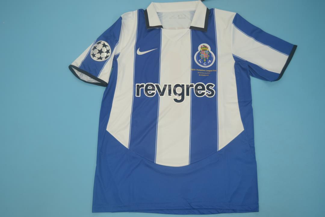AAA Quality Porto 03-04 Home UCL Finals Soccer Jersey